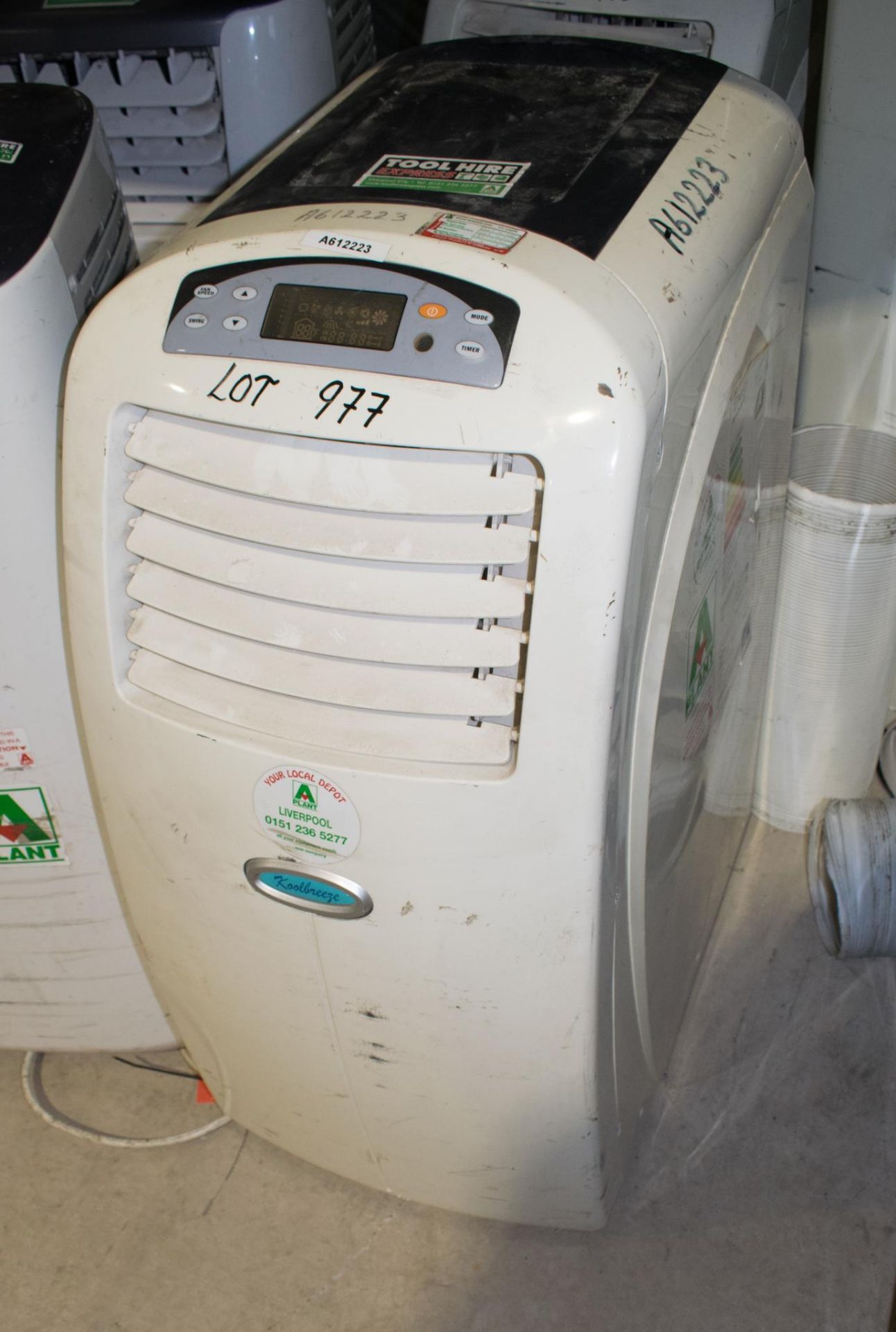 Koolbreeze 240v air conditioning unit A612223