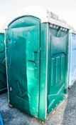 Portable plastic toilet