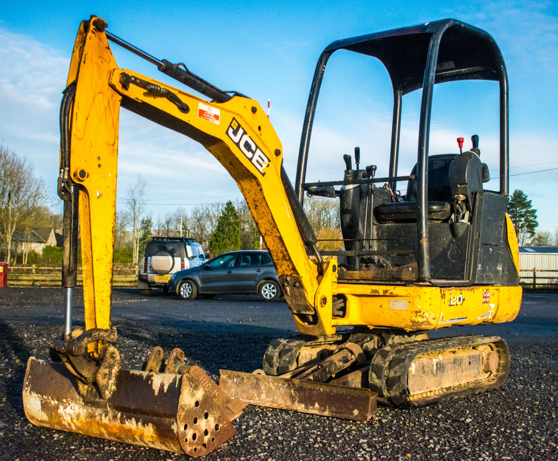 JCB 8014 CTS 1.4 tonne rubber tracked excavator Year: 2014 S/N: 2070488 Recorded Hours: 1533