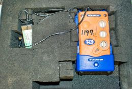 Crowcon gas detector c/w charger & carry case