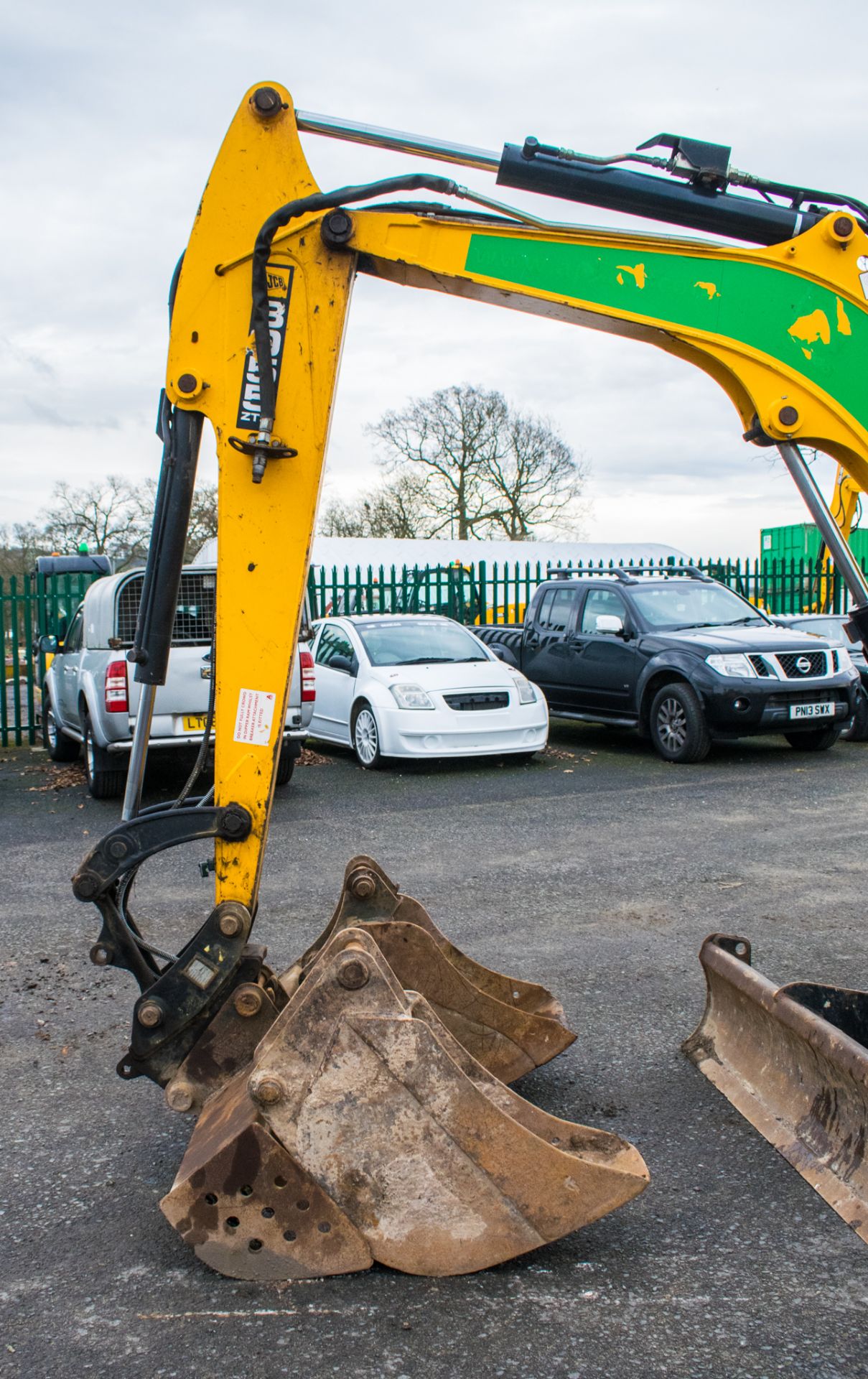 JCB 8055 ZTS 5.5 tonne rubber tracked excavator Year: 2014 S/N: 60700 Recorded Hours: 2647 piped, - Image 13 of 19