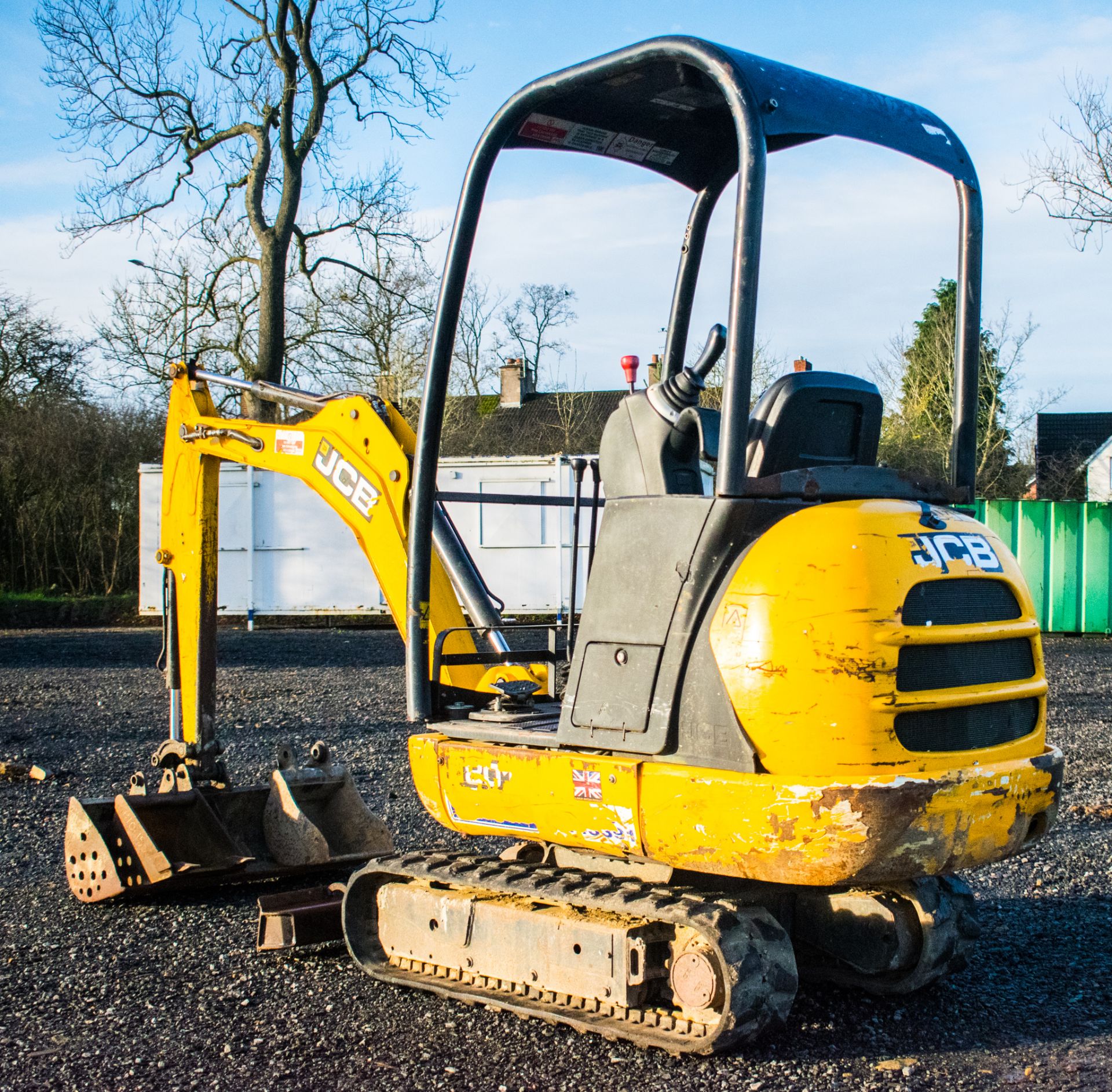 JCB 8014 CTS 1.4 tonne rubber tracked excavator Year: 2014 S/N: 2070488 Recorded Hours: 1533 - Image 3 of 17