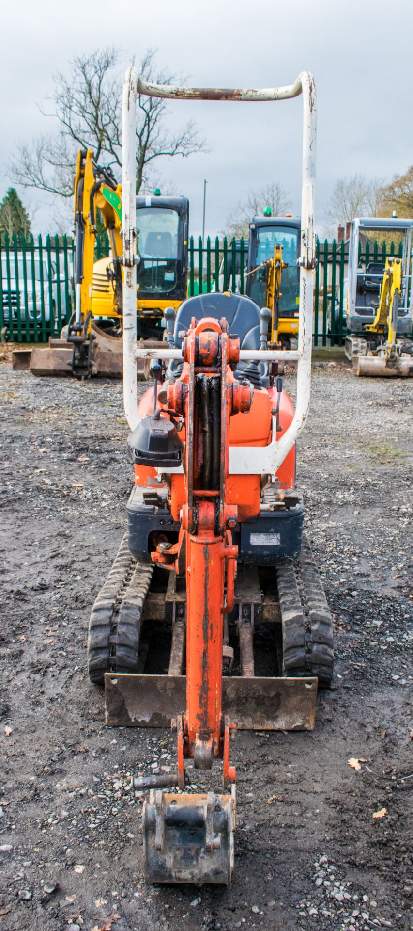 Kubota K008-3 0.8 tonne rubber tracked micro excavator Year: 2011 S/N: 22391   EXC111 Recorded - Image 5 of 16