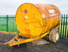 Trailer Engineering 500 gallon site tow bunded fuel bowser  c/w hand pump, delivery hose, and