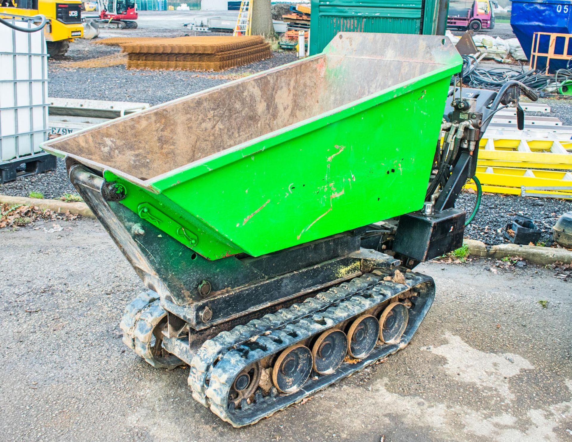 Winget TD500HL 500kg petrol driven tracked dumper A629738 ** Parts missing **