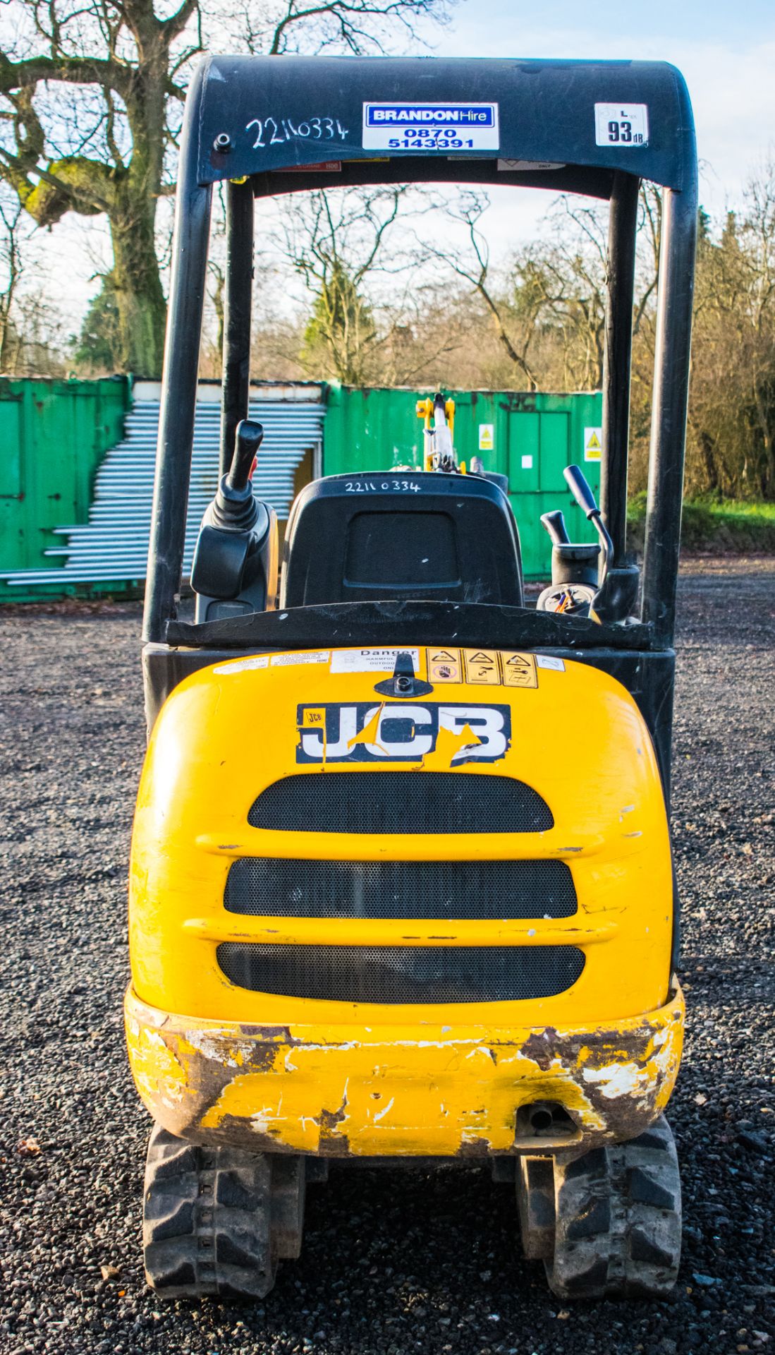 JCB 8014 CTS 1.4 tonne rubber tracked excavator Year: 2014 S/N: 2070479 Recorded Hours: 2371 - Image 5 of 17