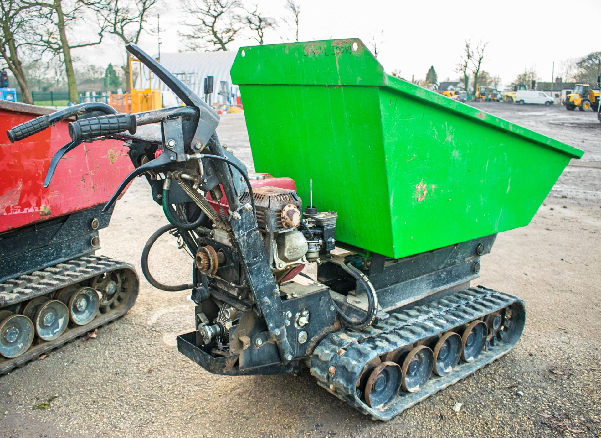 Winget TD500HL 500kg petrol driven tracked dumper A629738 ** Parts missing ** - Image 2 of 6