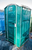 Portable plastic toilet