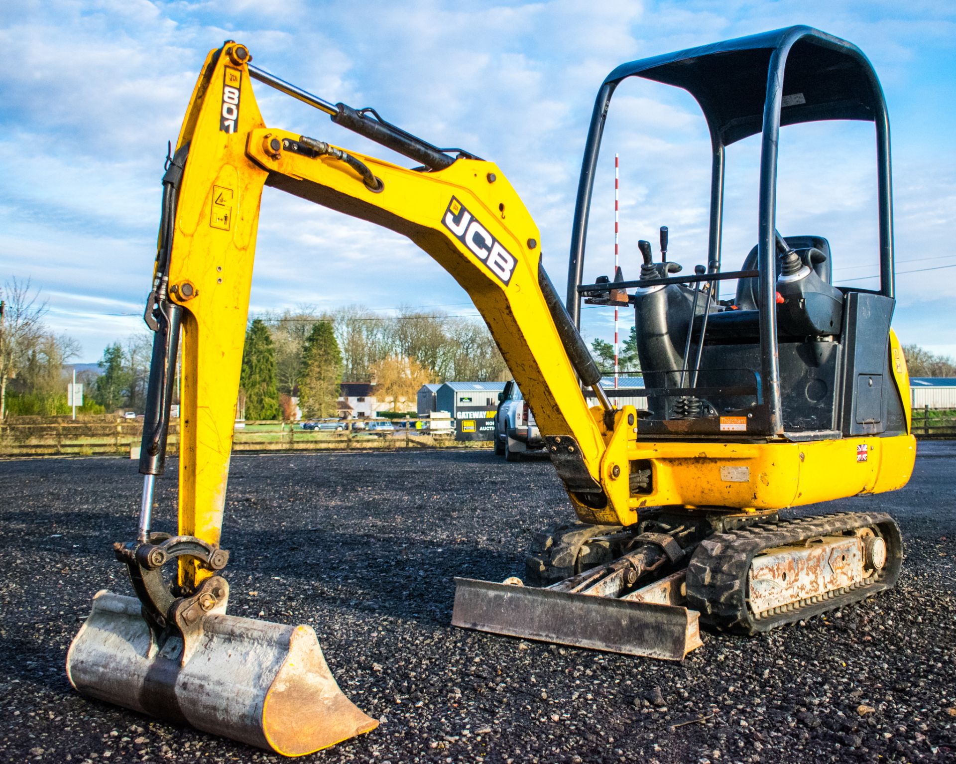 JCB 8014 CTS 1.4 tonne rubber tracked excavator Year: 2015 S/N: 71284 Recorded Hours: 962 Piped,