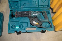 Makita 110v reciprocating saw c/w carry case