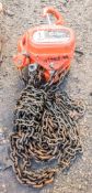 Tiger 1 tonne chain block INT5108199