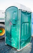 Portable plastic toilet