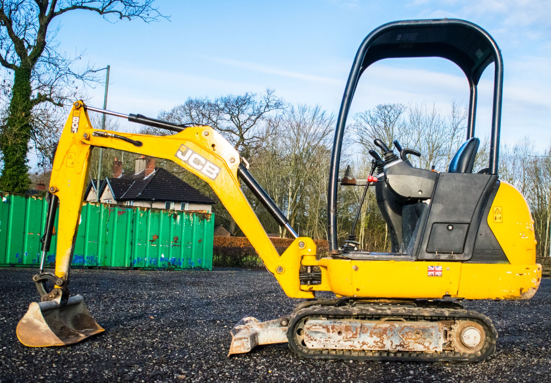 JCB 8014 CTS 1.4 tonne rubber tracked excavator Year: 2015 S/N: 71284 Recorded Hours: 962 Piped, - Image 8 of 19