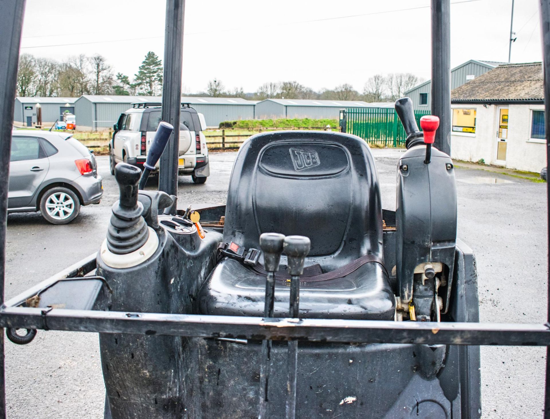 JCB 8014 CTS 1.4 tonne rubber tracked excavator Year: 2015 S/N: 70485 Recorded Hours: 1763 Piped, - Image 16 of 18