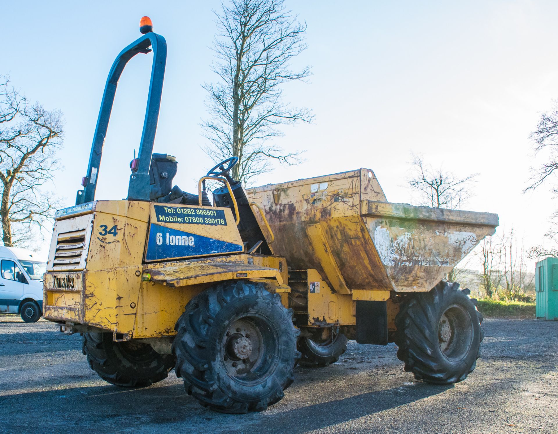 Thwaites 6 tonne straight skip dumper Year: 2004 S/N: A3841   MDS2    34 Recorded Hours: 4676 - Image 3 of 18
