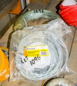 2 - lengths of wire rope