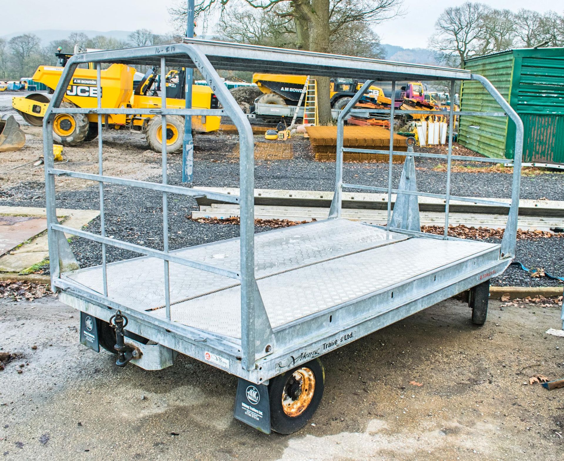 Viking Trailers 1500kg tandem axle airport luggage trailer LS