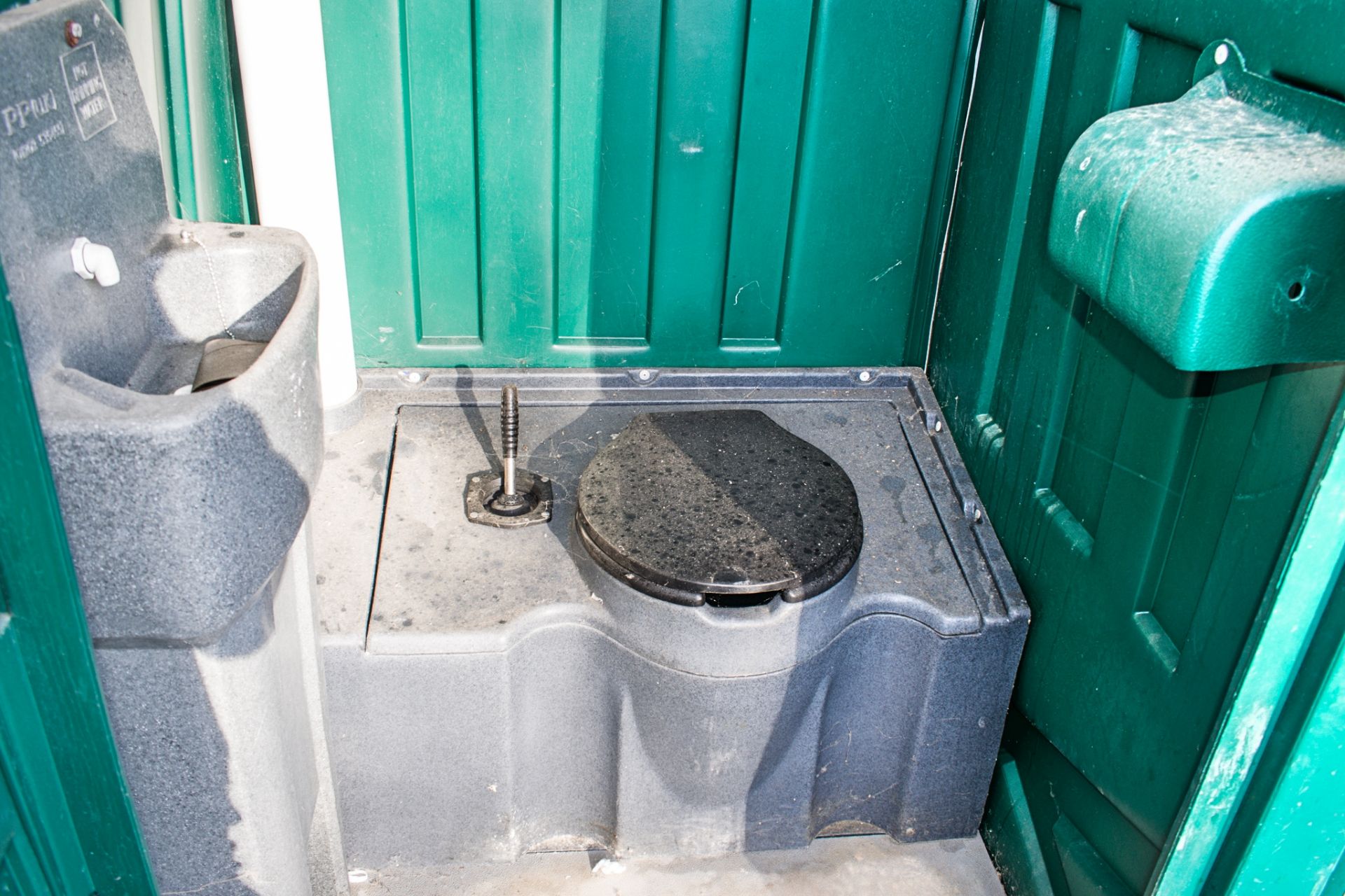 Portable plastic toilet - Image 2 of 2