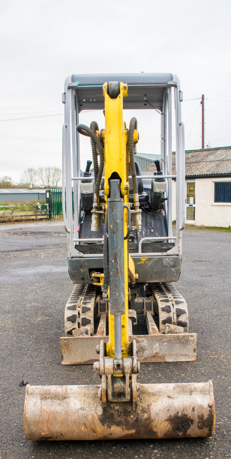 Wacker Neuson ET16 1.5 tonne rubber tracked excavator Year: 2017 S/N: AL00541 Recorded Hours: - Image 5 of 16