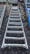 10 tread aluminium step ladder