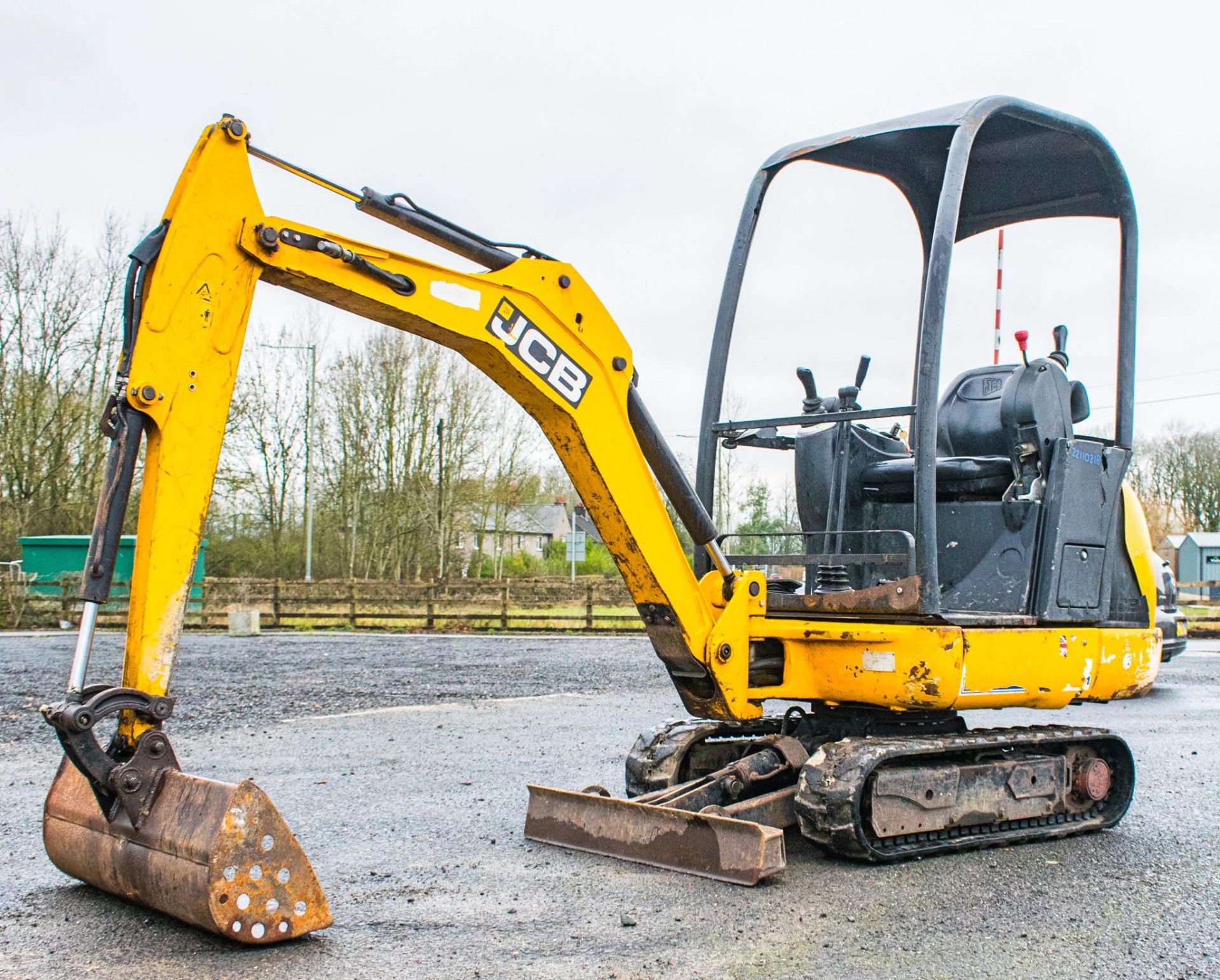 JCB 8014 CTS 1.4 tonne rubber tracked excavator Year: 2015 S/N: 70485 Recorded Hours: 1763 Piped,