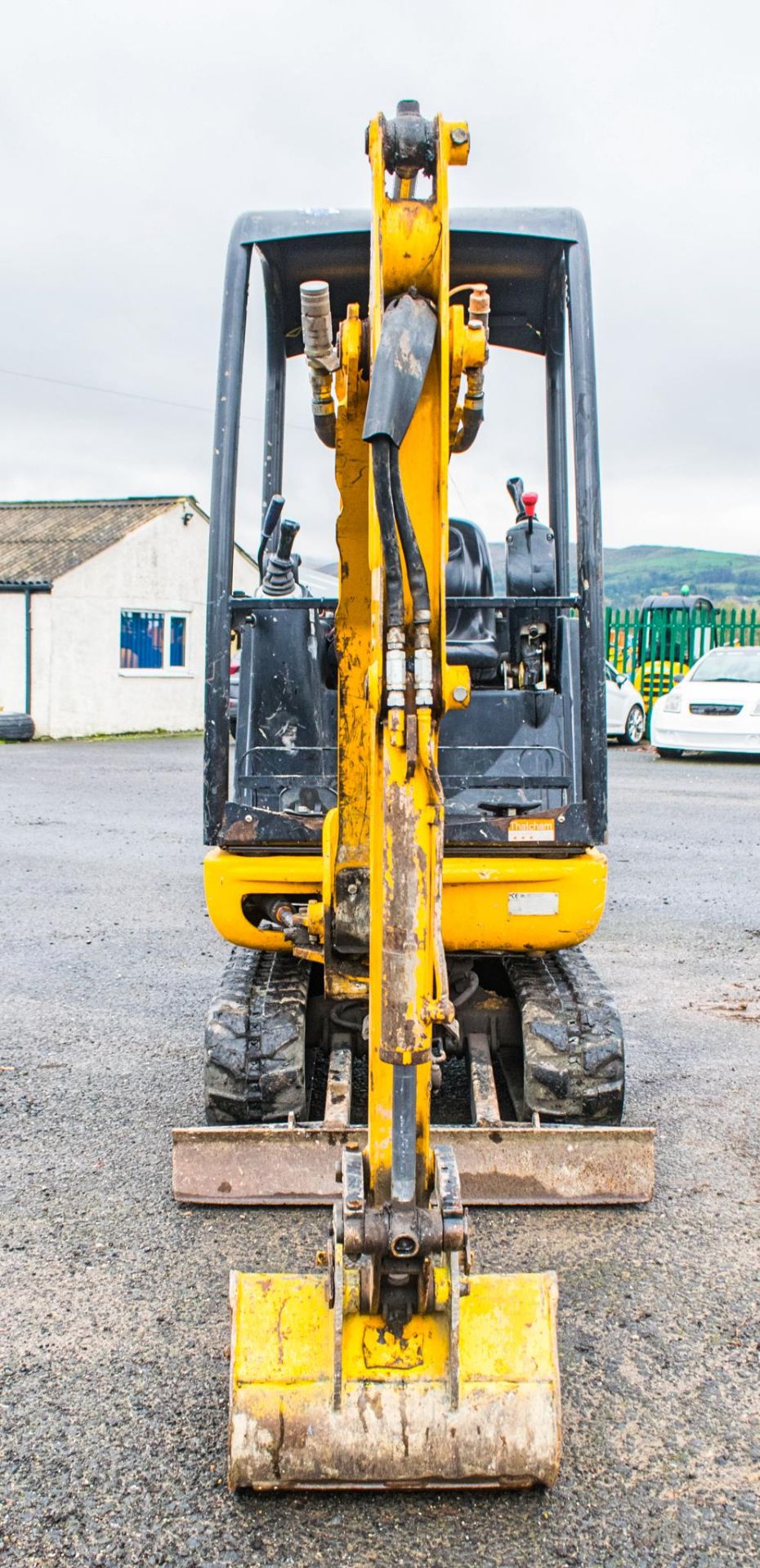 JCB 8014 CTS 1.4 tonne rubber tracked excavator Year: 2015 S/N: 70461 Recorded Hours: 850 Piped, - Image 5 of 18