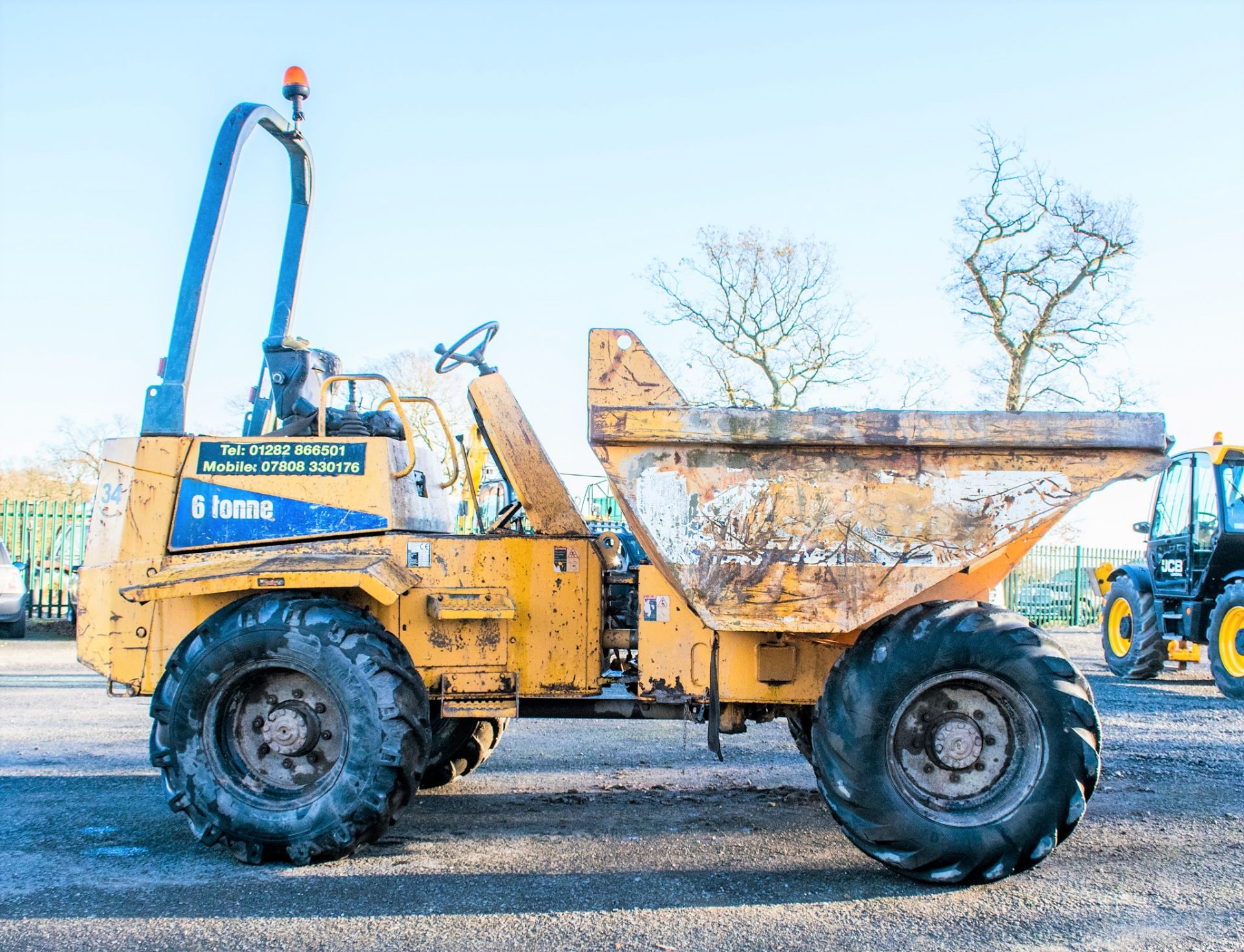 Thwaites 6 tonne straight skip dumper Year: 2004 S/N: A3841   MDS2    34 Recorded Hours: 4676 - Image 8 of 18