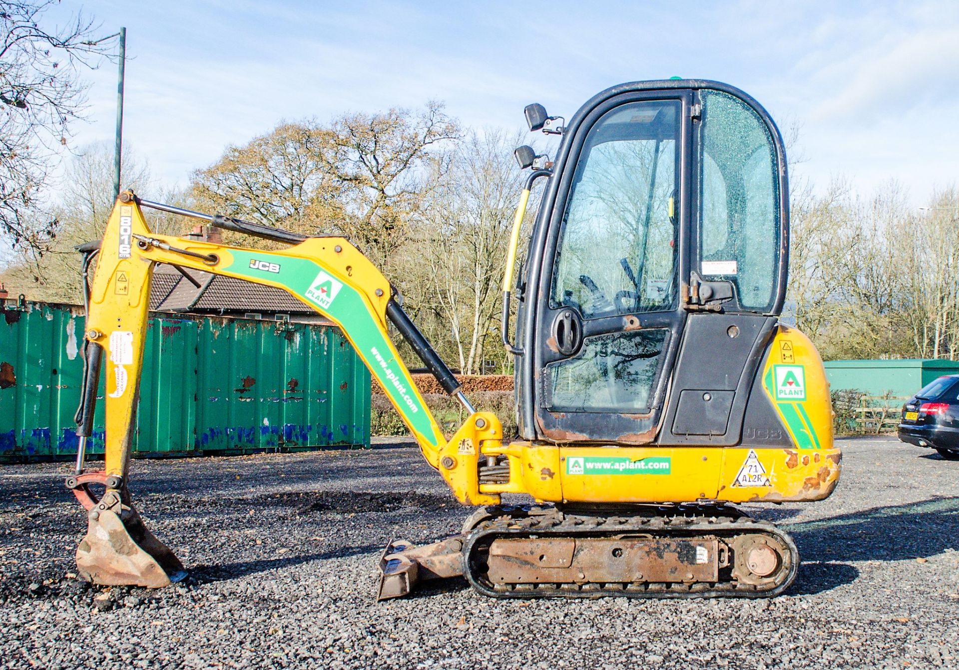 JCB 801.6 1.5 tonne rubber tracked mini excavator Year: 2013 S/N: 2071477 Recorded Hours: 1477 - Image 8 of 25