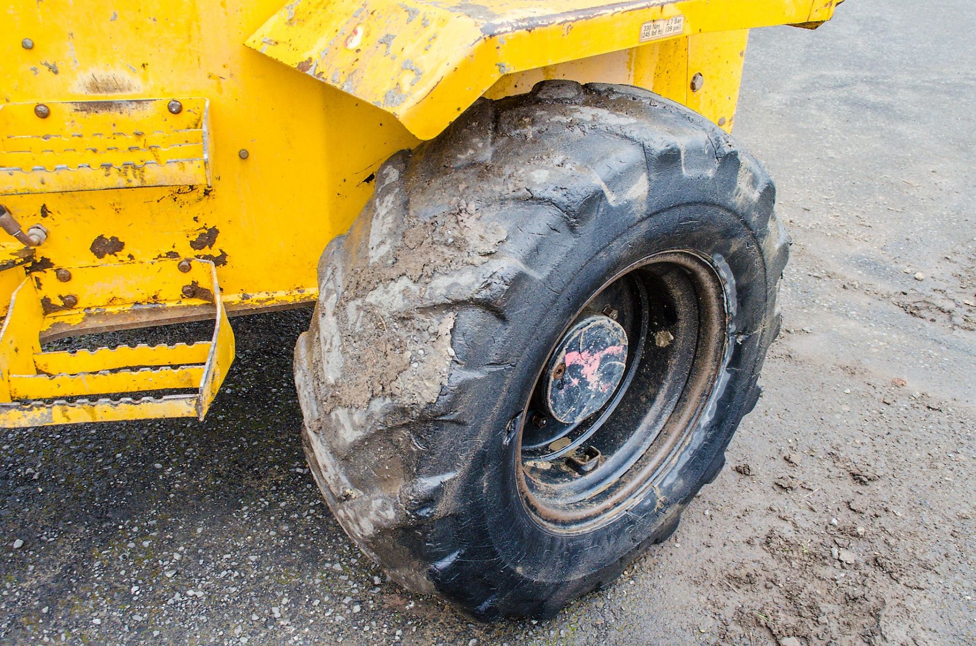 Thwaites 6 tonne straight skip dumper Year: 2006 S/N: 604B1455 Recorded Hours: 4673 CP24 - Image 13 of 22