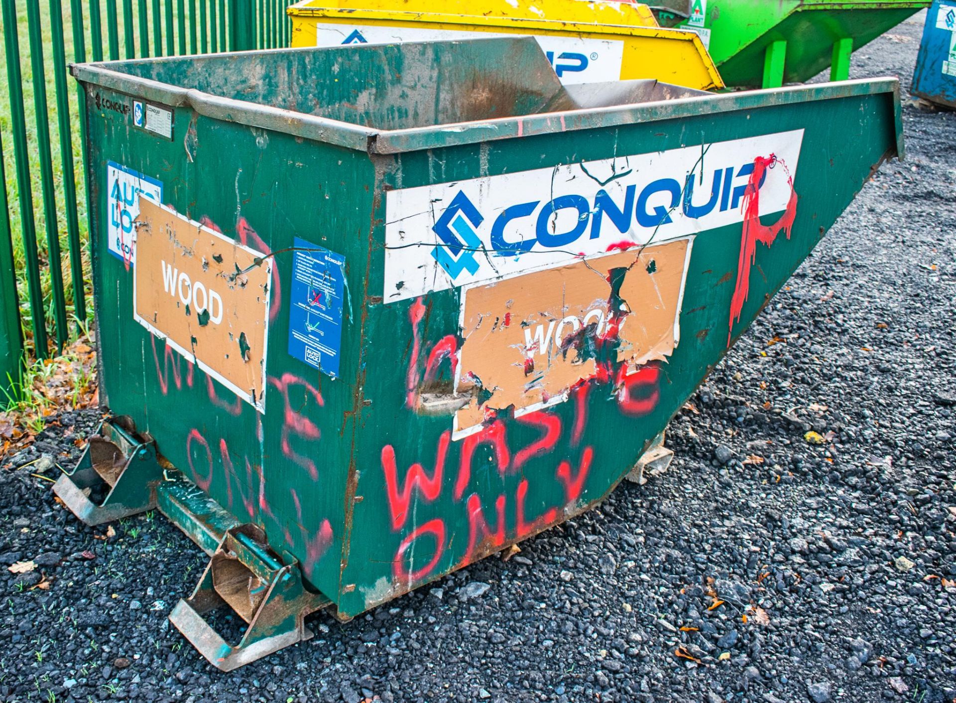 Conquip tipping skip - Image 2 of 2