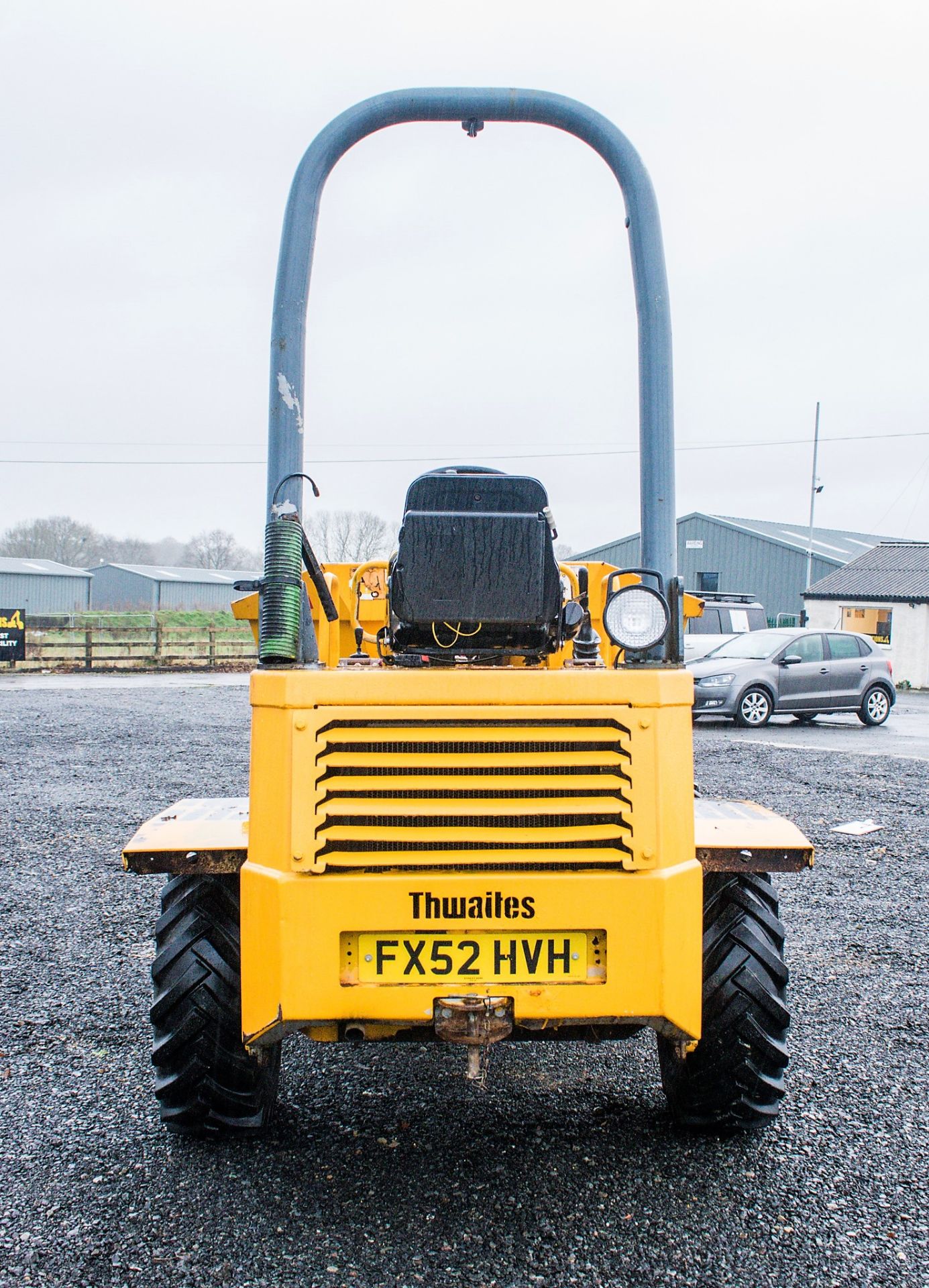 Thwaites 3 tonne swivel skip dumper Year: 2005 S/N: 1B0366 Recorded Hours: Not displayed (Clock - Image 6 of 21