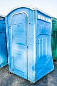 Portable plastic toilet