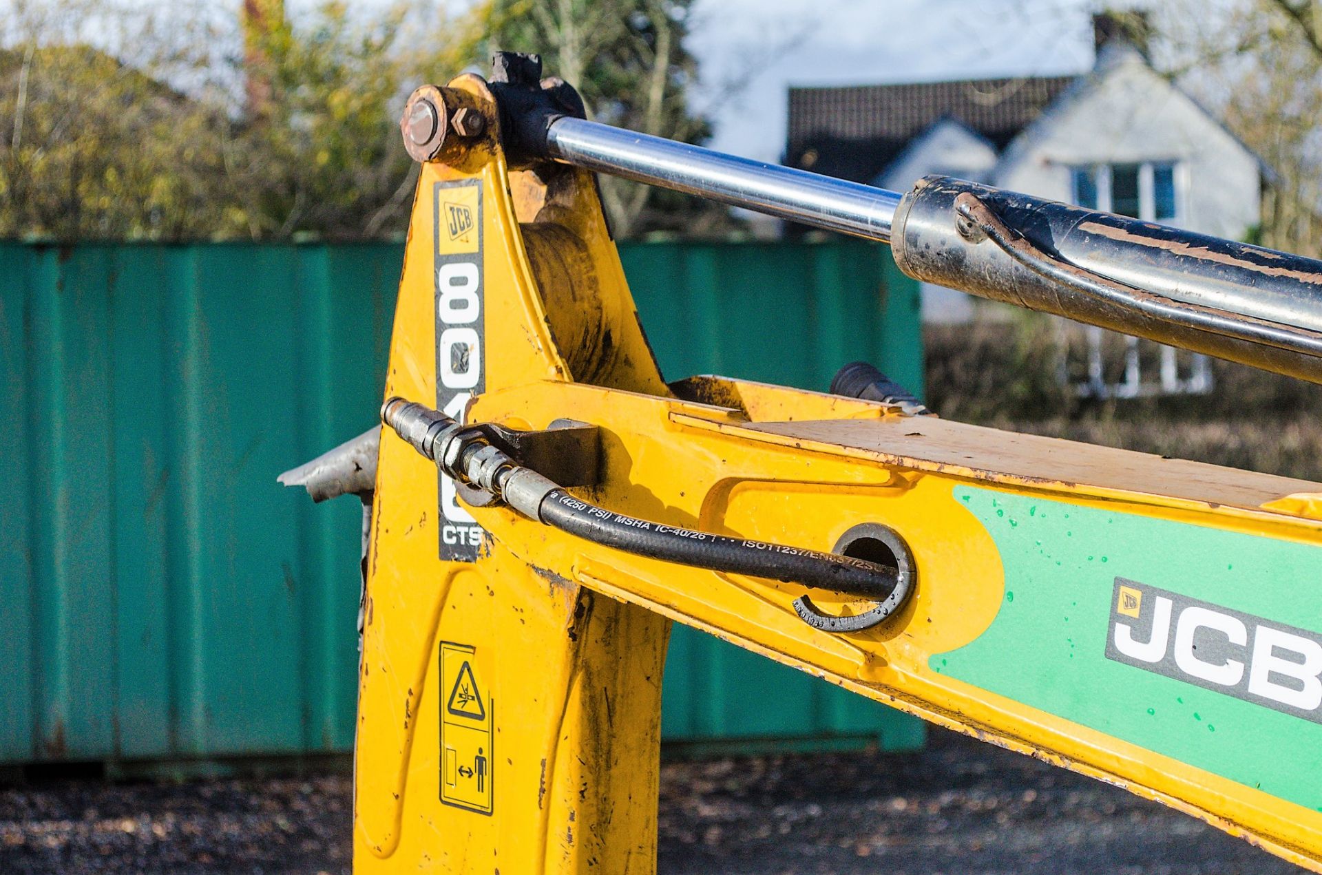 JCB 801.6 1.5 tonne rubber tracked mini excavator Year: 2013 S/N: 2071477 Recorded Hours: 1477 - Image 15 of 25