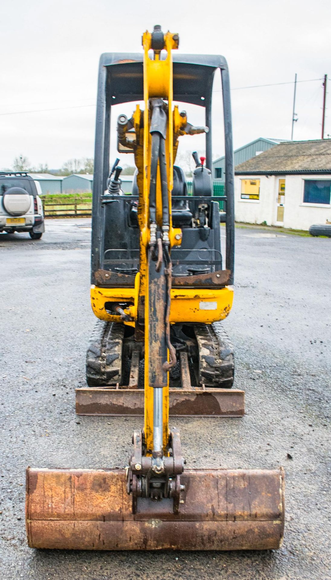 JCB 8014 CTS 1.4 tonne rubber tracked excavator Year: 2015 S/N: 70485 Recorded Hours: 1763 Piped, - Image 5 of 18