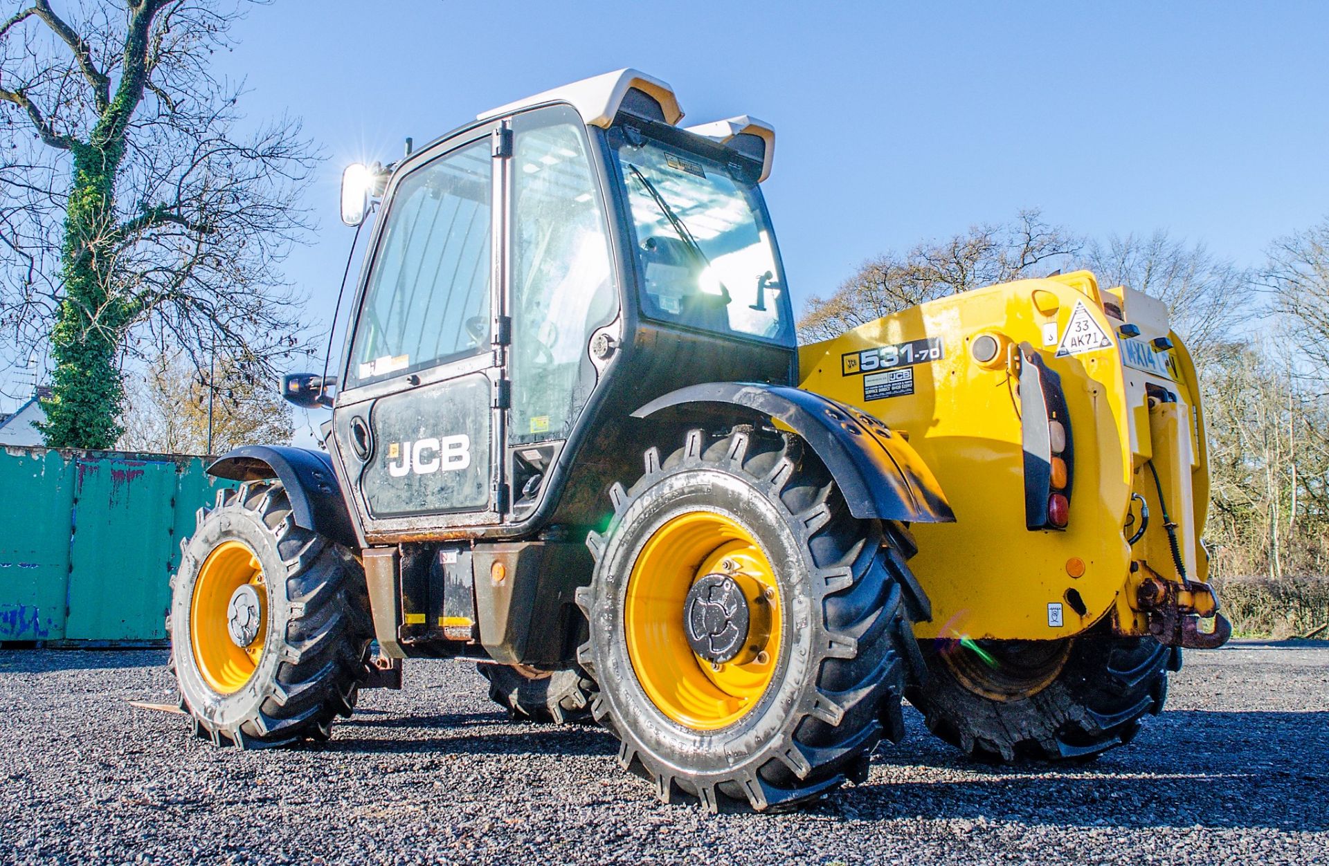 JCB 531-70 7 metre telescopic handler Registration Number: MX14 LPV Year: 2014 S/N: 2341236 Recorded - Image 3 of 21