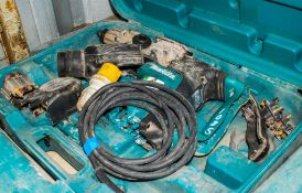 Makita 110v rotary hammer drill for spares c/w carry case
