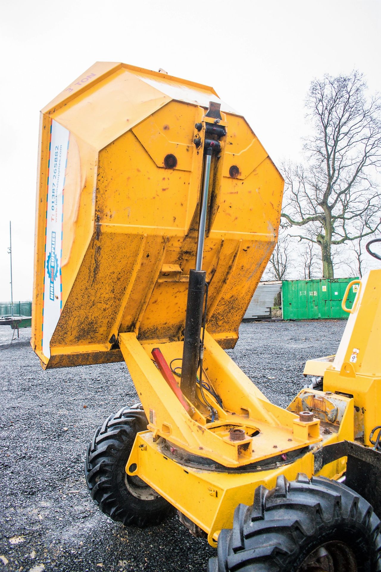 Thwaites 3 tonne swivel skip dumper Year: 2005 S/N: 1B0366 Recorded Hours: Not displayed (Clock - Image 10 of 21