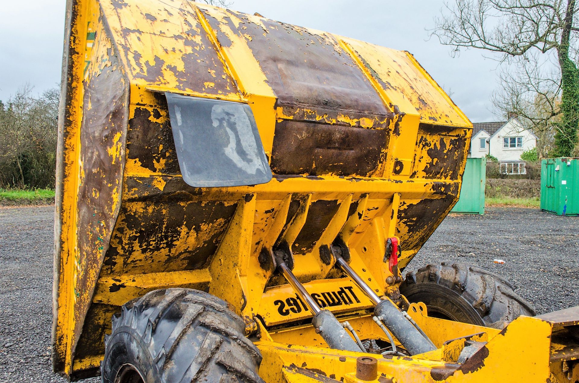 Thwaites 6 tonne straight skip dumper Year: 2006 S/N: 604B1455 Recorded Hours: 4673 CP24 - Image 11 of 22