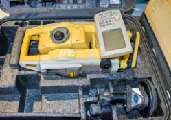 Topcon GPT 9000A auto tracking pulse total station c/w carry case ** No charger **
