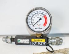 10,000 psi pressure gauge A632716