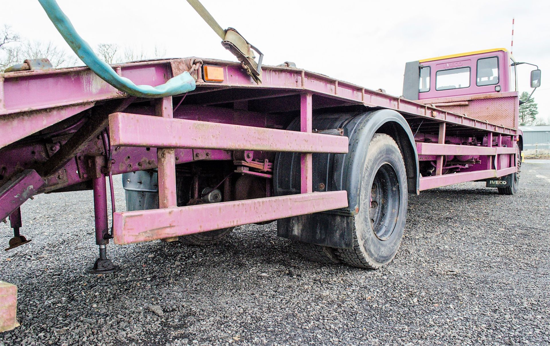 Iveco 180E21 Cargo 18 tonne beaver tail plant lorry Registration Number: RK51 XGY Date of - Image 10 of 19