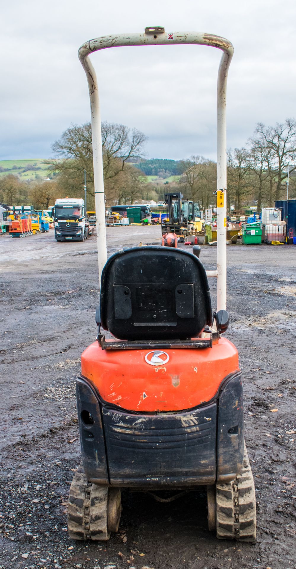 Kubota K008-3 0.8 tonne rubber tracked micro excavator Year: 2011 S/N: 22391   EXC111 Recorded - Image 6 of 16