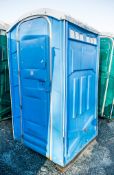 Portable plastic toilet