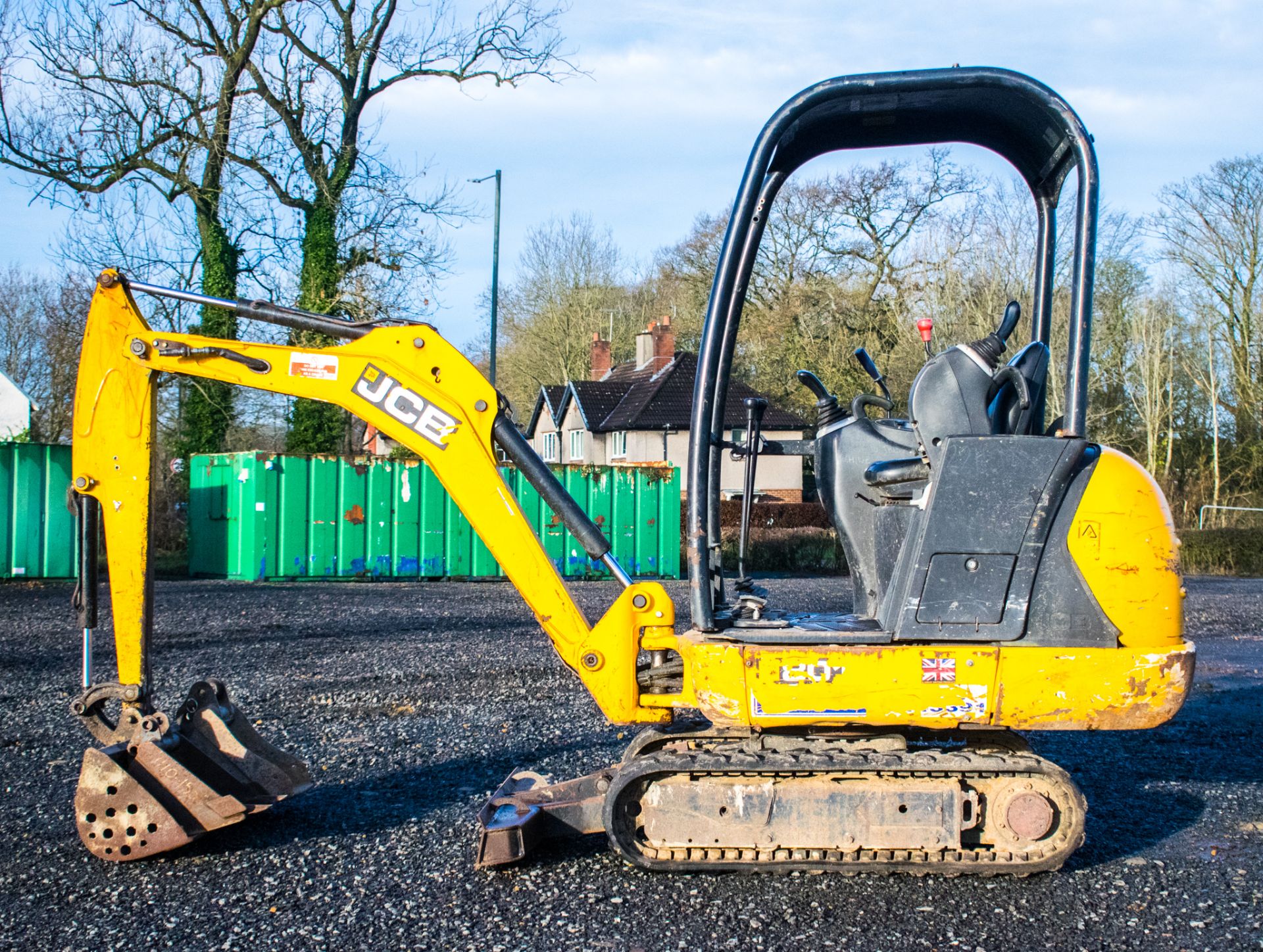 JCB 8014 CTS 1.4 tonne rubber tracked excavator Year: 2014 S/N: 2070488 Recorded Hours: 1533 - Image 7 of 17