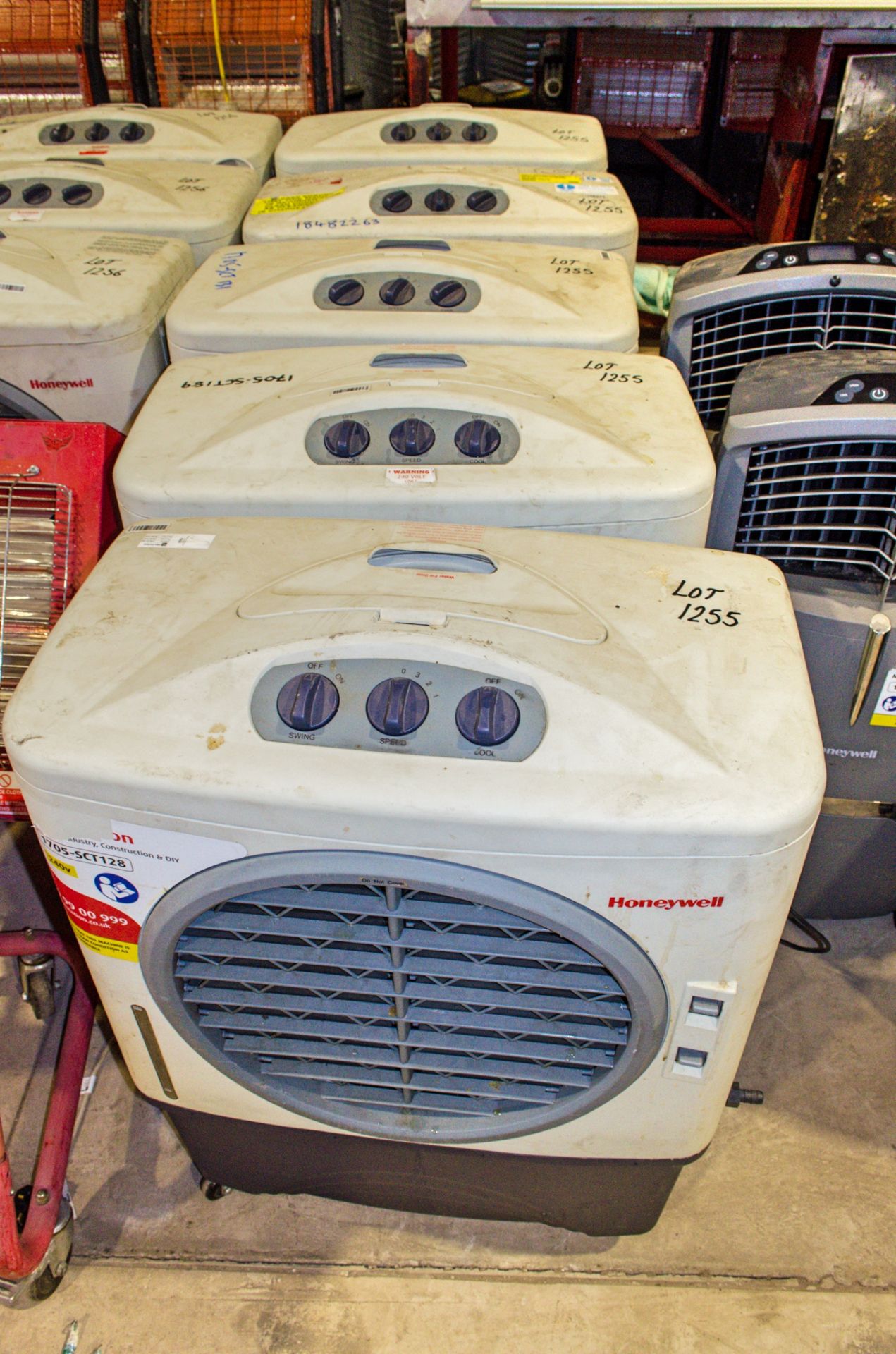5 - Honeywell 240v air conditioning units