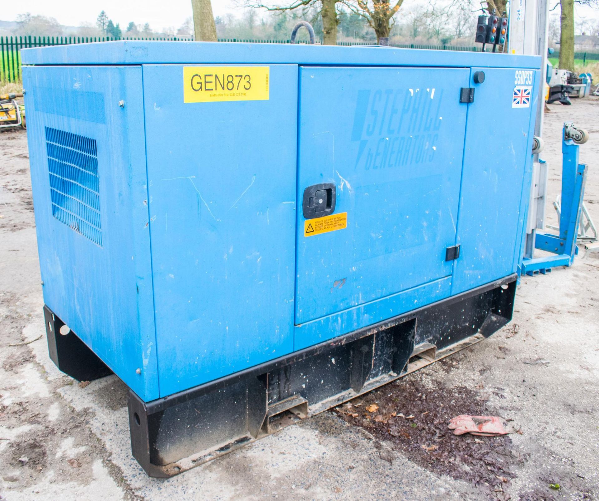 Stephill SSDP33 33 kva diesel driven generator S/N: 306582 Recorded Hours: 7105 GEN873 - Image 2 of 5