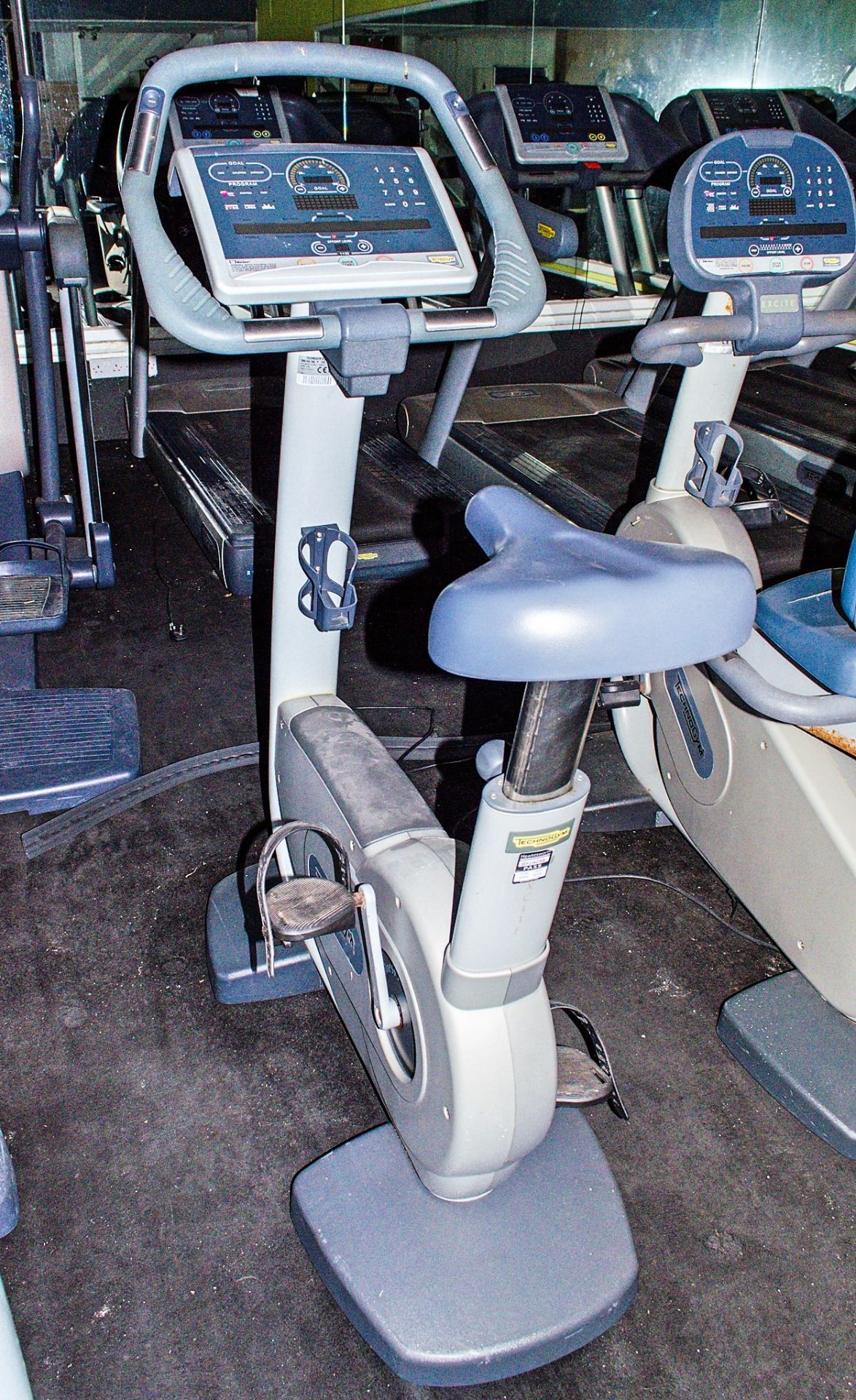 Technogym Excite 700 exercise bike ** No VAT on hammer price but VAT will be charged on buyers