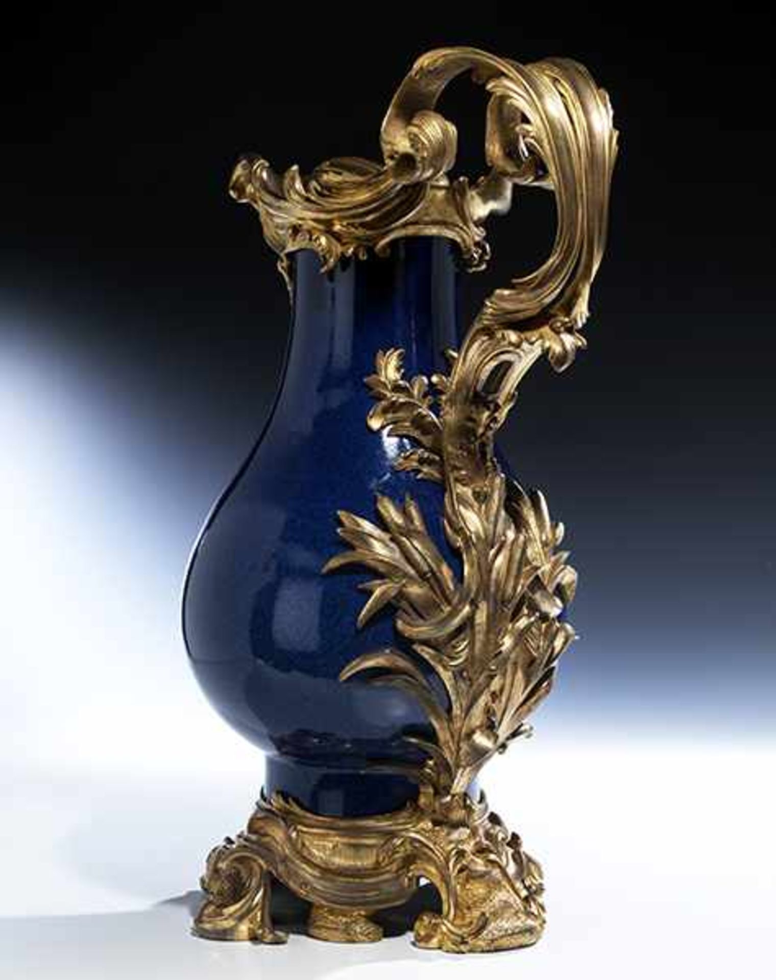 Large Louis XV mantle vase - Bild 2 aus 8