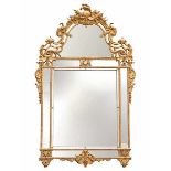 Large Régence mirror<