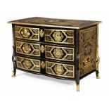 Commode Mazarin with Boulle marquetry